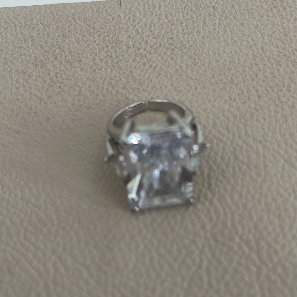 Silver Cubic Ring - Picture 4 of 4
